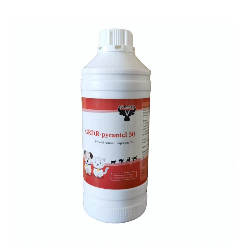 Pyrantel Pamoate Suspension 5% Veterinary Drug High Quality